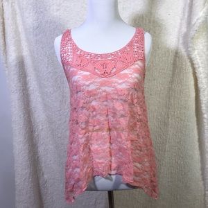 Lacy tank top